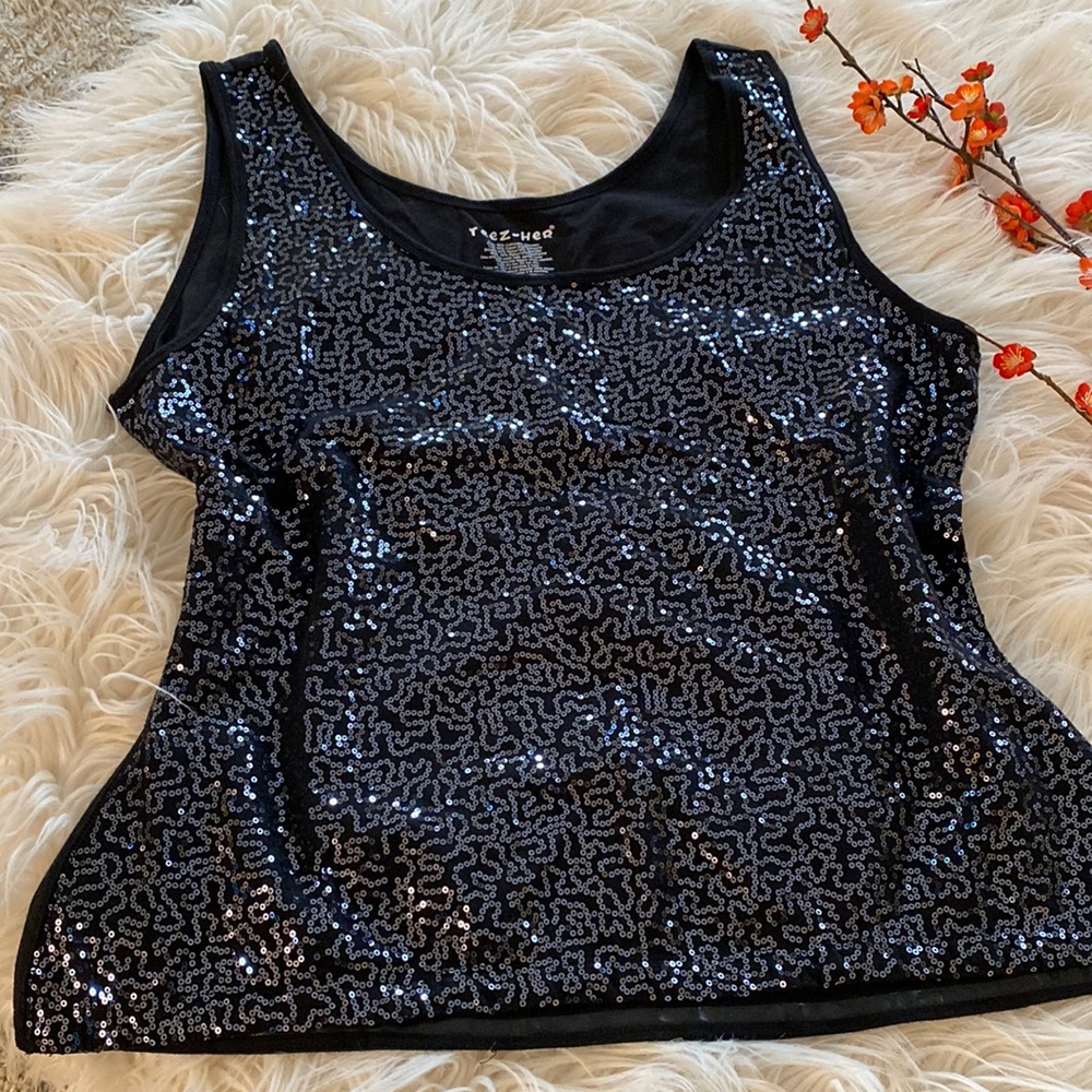 TEEZ-HER sequins top